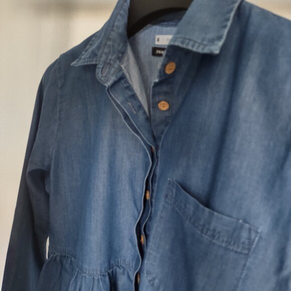 Easy Wear dnm collection denim blouse - Picture 4 of 5